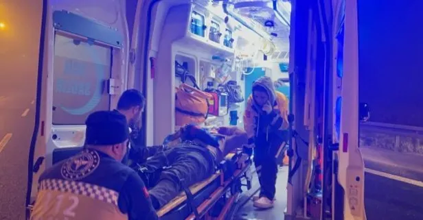 Kuzey Marmara Otoyolu'nda korkunç kaza! Yolcu otobüsü tıra çarptı: Yaralılar var