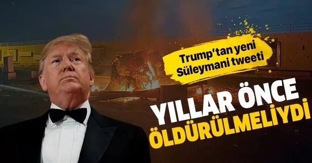 Trump’tan bir Süleymani tweeti daha!