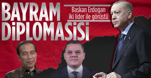 Başkan Recep Tayyip Erdoğan’ın liderlere bayram diplomasisi sürüyor