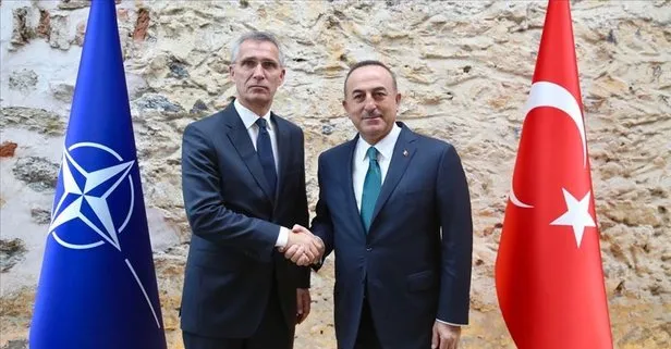 Çavuşoğlu, Stoltenberg ile görüştü