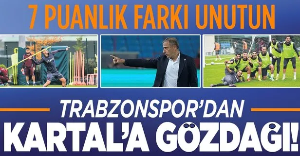 Trabzonspor, Beşiktaş maçına çok moralli ve bir o kadar da hırslı hazırlanıyor!