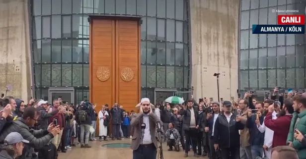 SON DAKİKA: Almanya'da ilk kez ezan hoparlörden okundu