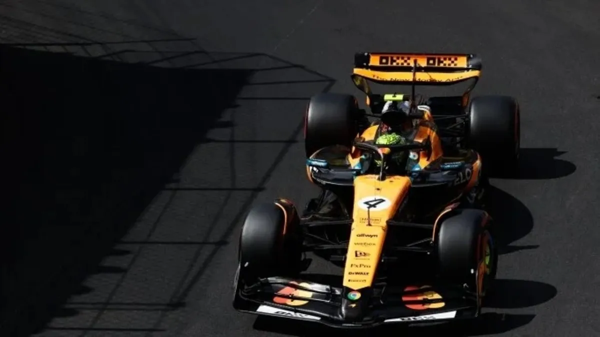 Monako'da pole pozisyonu Lando Norris'in