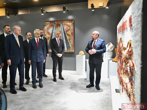 Başkan Erdoğan Karayolları Gayret ve Liderlik Sergisi'ni gezdi - 6