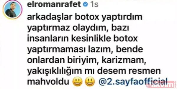 Rafet El Roman son haliyle dillere düştü "Karizmam yakışıklılığım mahvoldu" diye isyan etti! Yüzü gözü şiş içinde kalmıştım - 8