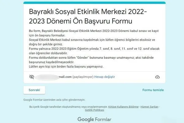 CHP’li Bayraklı Belediyesi'nden cinsiyet skandalı! Öğrencilerine üç seçenek: Erkek, kadın, diğer!-3