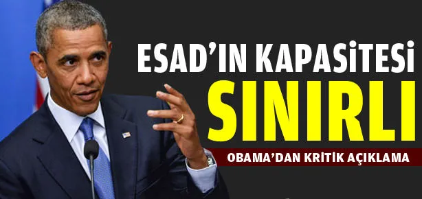 Obama’dan kritik açıklama