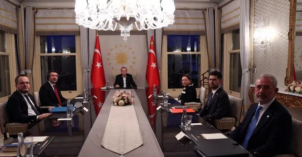 Vahdettin Köşkü’nde kritik toplantı! Erdoğan...