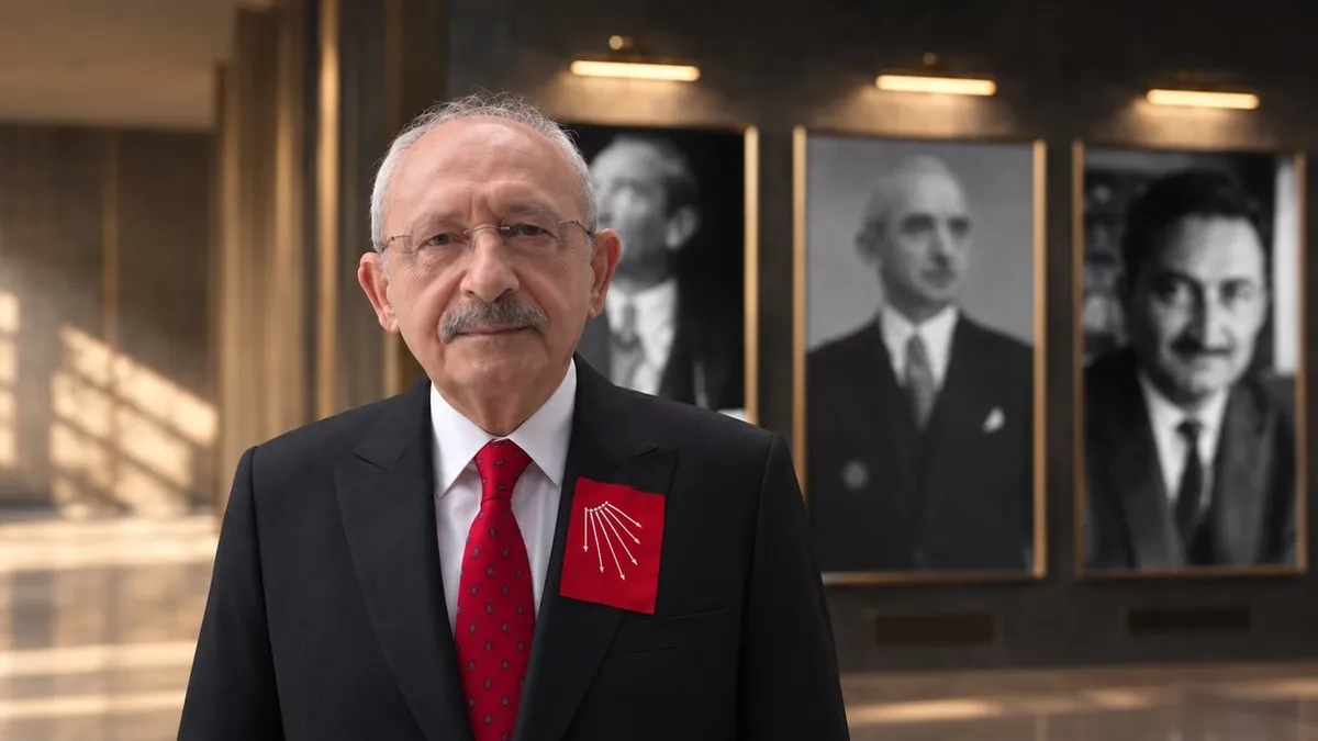 Atatürk'ten Kılıçdaroğlu'na: CHP'nin 103 yıllık geçmişi videosunda Özgür Özel'e yer verilmedi