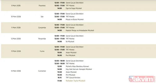 Beştepe'de 19 Mart'a kadar sürecek dev Ramazan etkinlikleri: Müzikallerden sergilere tam program takvimi - 6