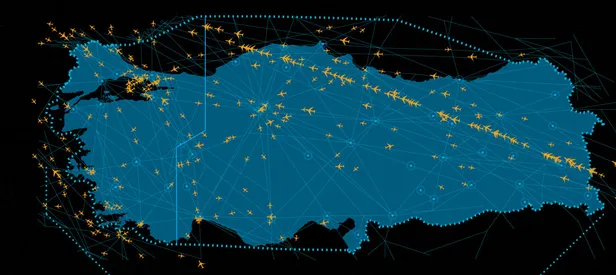 Türk hava sahasında üst geçiş rekoru