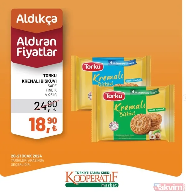31 üründe fiyatlar dibi buldu! Tarım Kredi 21-26 Ocak 2024 FİYAT LİSTESİ az önce yayımlandı! Peynir, yumurta, un... - 24