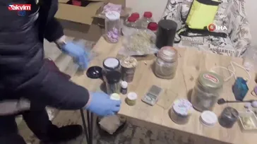 Adana'da uyuşturucu laboratuvarı gibi villa