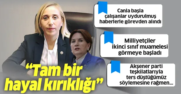 İYİ Parti'den istifa eden Tuba Vural Çokal'dan zehir zemberek sözler: Tam bir hayal kırıklığı