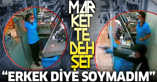 Markette dehşet! Kasiyere silah doğrultup 2 bin lira alan zanlı yakalandı
