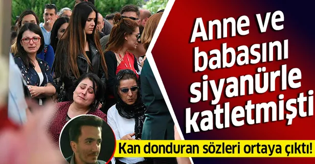 Son dakika: Ailesine şerbet diye siyanür içiren katilin kan donduran sözleri ortaya çıktı