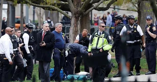 Beyaz Saray önünde kendini ateşe verdi