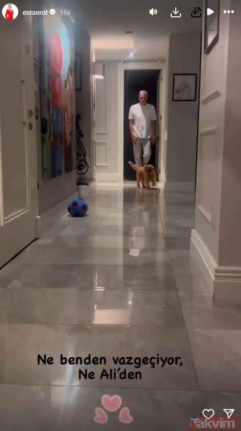 14 yıllık aşk yuvasından paylaştı! Esra Erol ve eşi Ali Özbir’in ev hallerine bakın: Çok eğlenceli! - 10