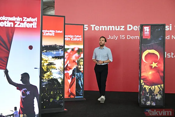 İstanbul Havalimanı'nda "15 Temmuz Demokrasi ve Milli Birlik Günü" sergisi açıldı | Ne zaman kadar sürecek? - 11