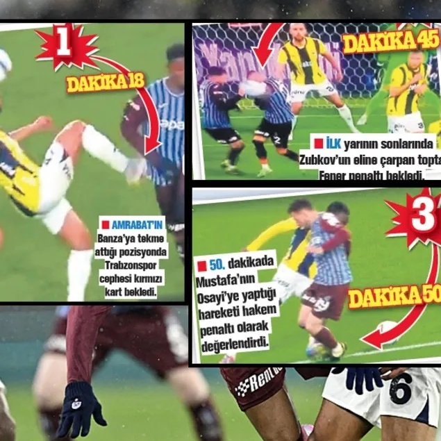 Trabzonspor’dan kırmızı isyanı