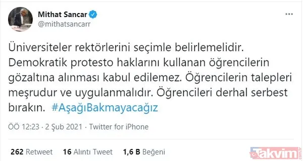 Terör örgütlerinin Boğaziçi üzerinden yaptığı provokasyona çanak tuttular! Kervana Ümit Nazlı Boyner de katıldı - 26