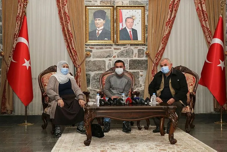 Bir aile daha oğluna kavuştu!