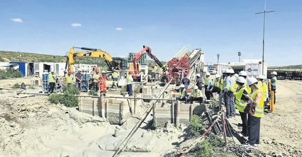 Kalyon İnşaat boruları Avrupa'ya ulaştırıyor