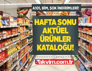 Fiyatlar tek tek düştü! 3 zincir market bombayı patlattı! Freni patlamış kamyon gibi geliyor! 15 TL bile değil! ŞOK, A101 ve BİM'de bu hafta sonu o ürünler...