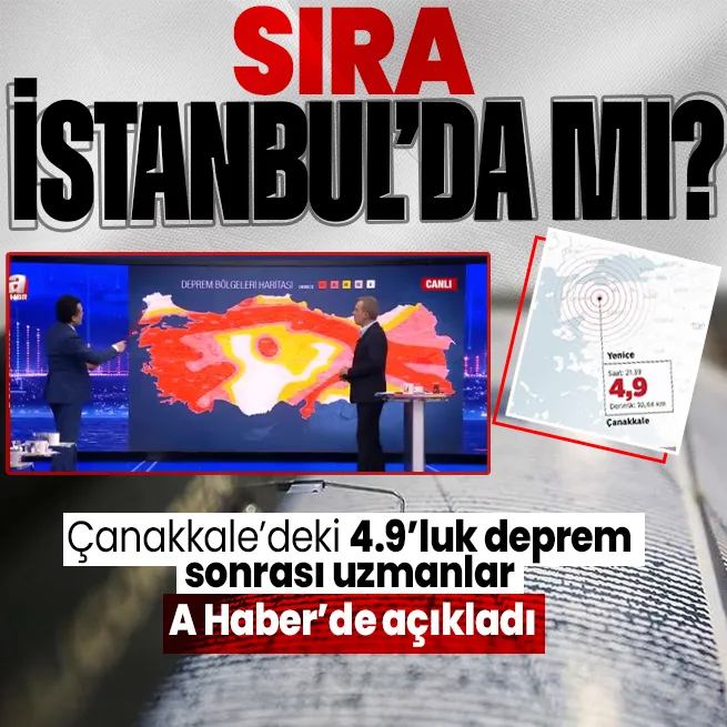 Çanakkaledeki 4.9 deprem büyük İstanbul depremini etkiler mi? Çanakkale depremi hangi fay hattında? Son dakika uzmanların açıklamaları...