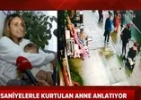 Sultanbeyli'de kaldırımda dehşeti yaşayan anne ve oğlu o anları anlattı |Video
