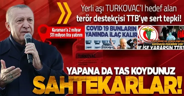 Başkan Erdoğan’dan Karaman’daki açılış töreninde önemli açıklamalar