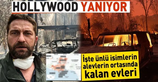 Hollywood yanıyor