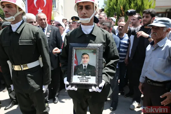 Pençe-Kilit şehidi Serkan Taşçı son yolculuğuna uğurlandı... Geriye o mesajı kaldı - 14