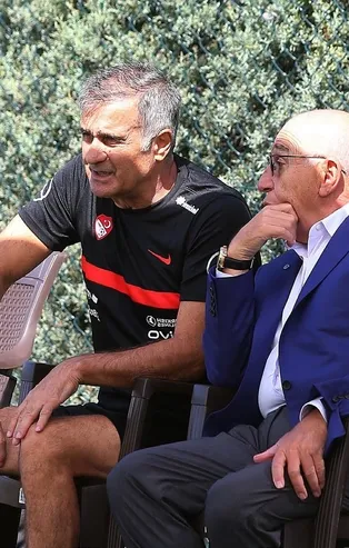 Riva'da 2 saat baş başa! TFF Başkanı Nihat Özdemir ve Şenol Güneş bir araya geldi...