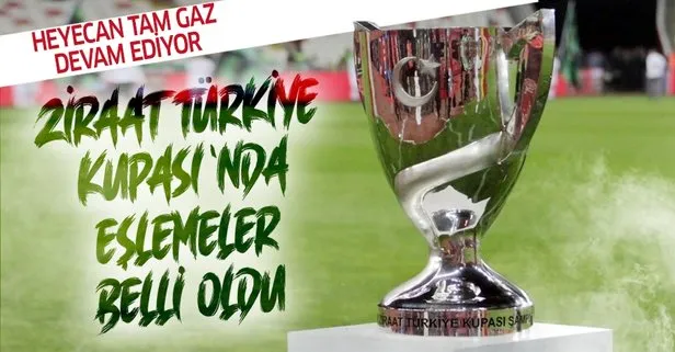 Ziraat Türkiye Kupası’nda 3. Eleme Turu eşleşmeleri belli oldu