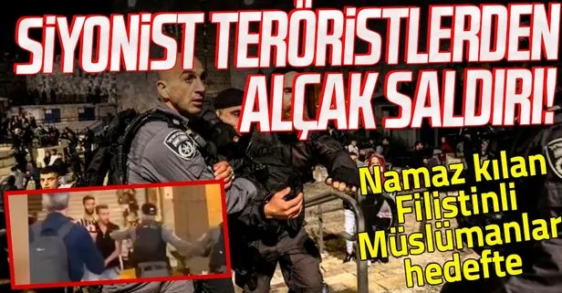 Terör devleti İsrail, Filistinlilere saldırdı