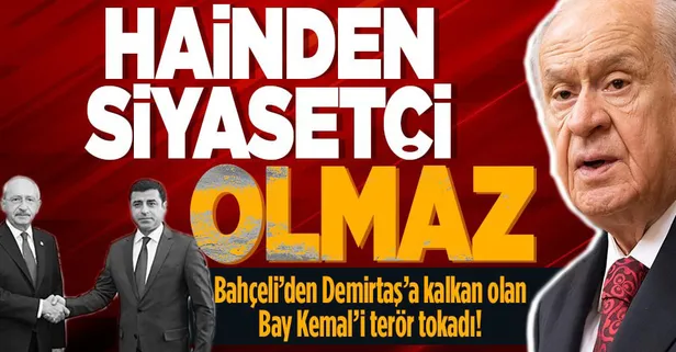 MHP Genel Başkanı Bahçeli'den Siyaset Okulu Sertifika Töreni'nde flaş açıklamalar