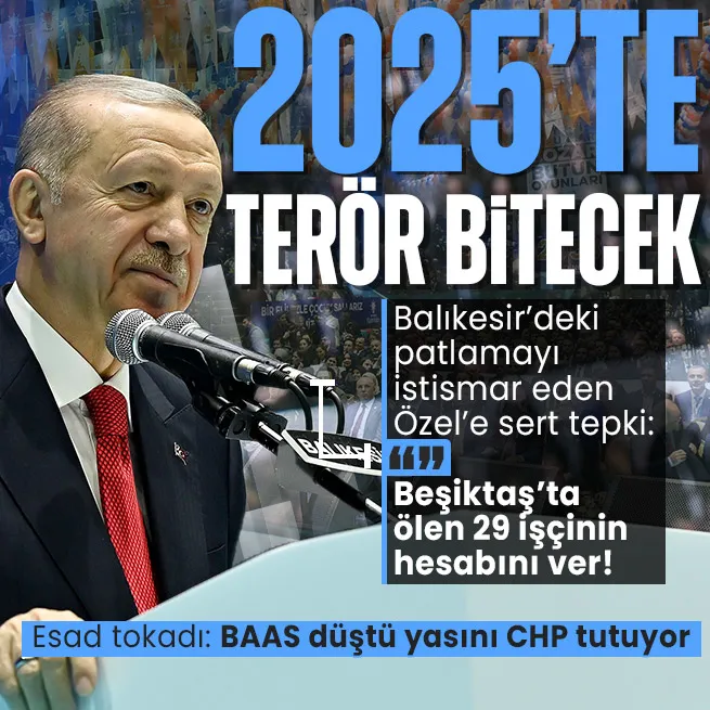 Başkan Erdoğan’dan AK Parti Balıkesir 8. Olağan İl Kongresi’nde önemli açıklamalar