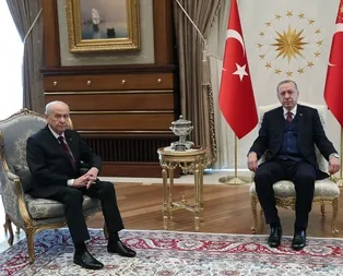 Başkan Erdoğan ile Bahçeli arasında yerel seçimler sonrası ilk görüşme