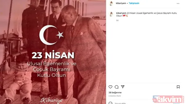 Pascal Nouma bile unutmadı 'seni sevmeyen ölsün'! Ünlü isimlerden 23 Nisan Ulusal Egemenlik ve Çocuk Bayramı paylaşımları - 18