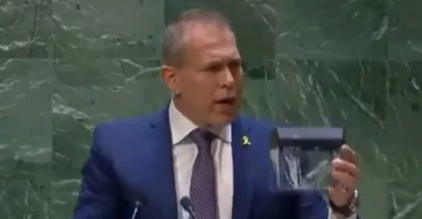 BMGK'nın Filistin tasarısını kabul etmesi İsrail'i çıldırttı! BM İsrail Büyükelçisi Gilad Erdan'dan skandal hareket