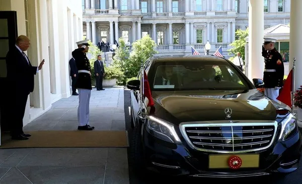 Cumhurbaşkanı Erdoğan Beyaz Saray'dan ayrıldı-1