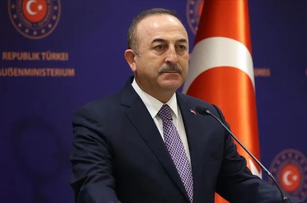 Son dakika: Bakan Çavuşoğlu ile Azerbaycanlı mevkidaşı Bayramov ile görüştü