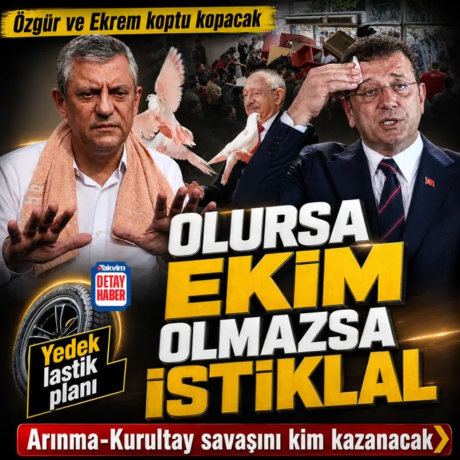 Özgür Özel ve Ekrem İmamoğlu kopmaya hazırlanıyor: Bu kez İstiklal Partisi iddiası!