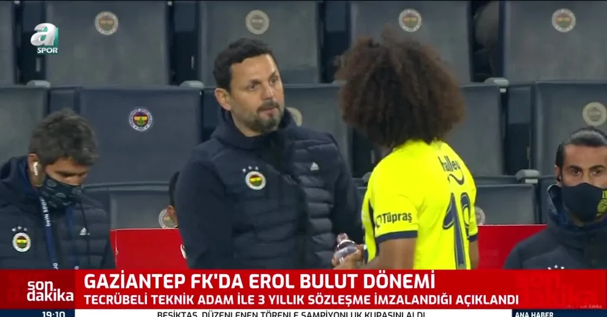 Süper Lig ekibi Gaziantep Futbol Kulübü, Erol Bulut'u duyurdu