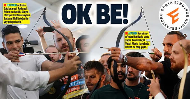 Süper Lig'in yıldızları Etnospor'da ok attı!