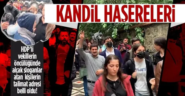 Kadıköy’de HDP’li vekillerin öncülüğünde ’Biji Serok Apo’ sloganı atan grup talimatı Kandil’den aldı!