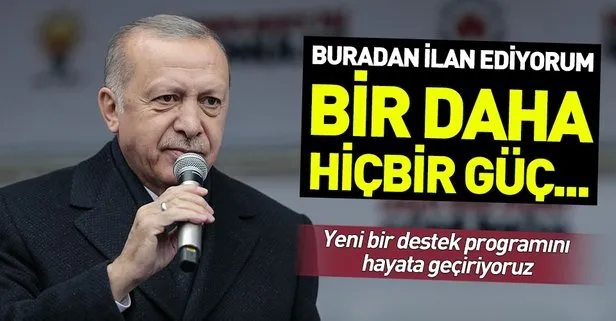 Başkan Erdoğan’dan Van’da önemli açıklamalar