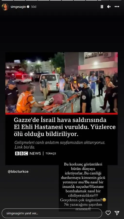 Gazze’deki hastane katliamına tepkiler çığ gibi! Katilsin İsrail kahrol İsrail