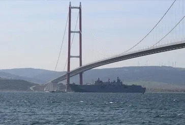 Çanakkale Boğazı'nda sis kalktı transit gemi geçişleri yeniden başladı